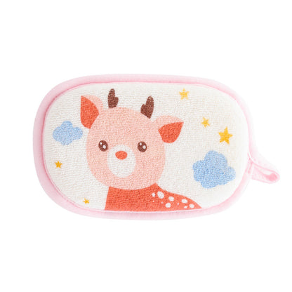 Baby Bath Brushes Sponge for Newborns, Children's Scrubbing Towel, Cartoon Bath Ball, Baby Care Items