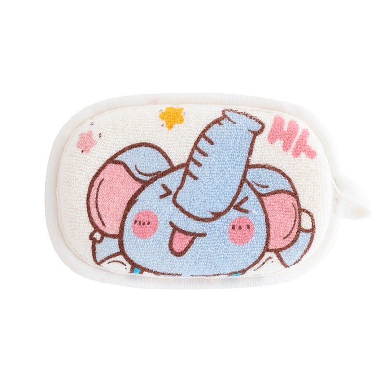 Baby Bath Brushes Sponge for Newborns, Children's Scrubbing Towel, Cartoon Bath Ball, Baby Care Items