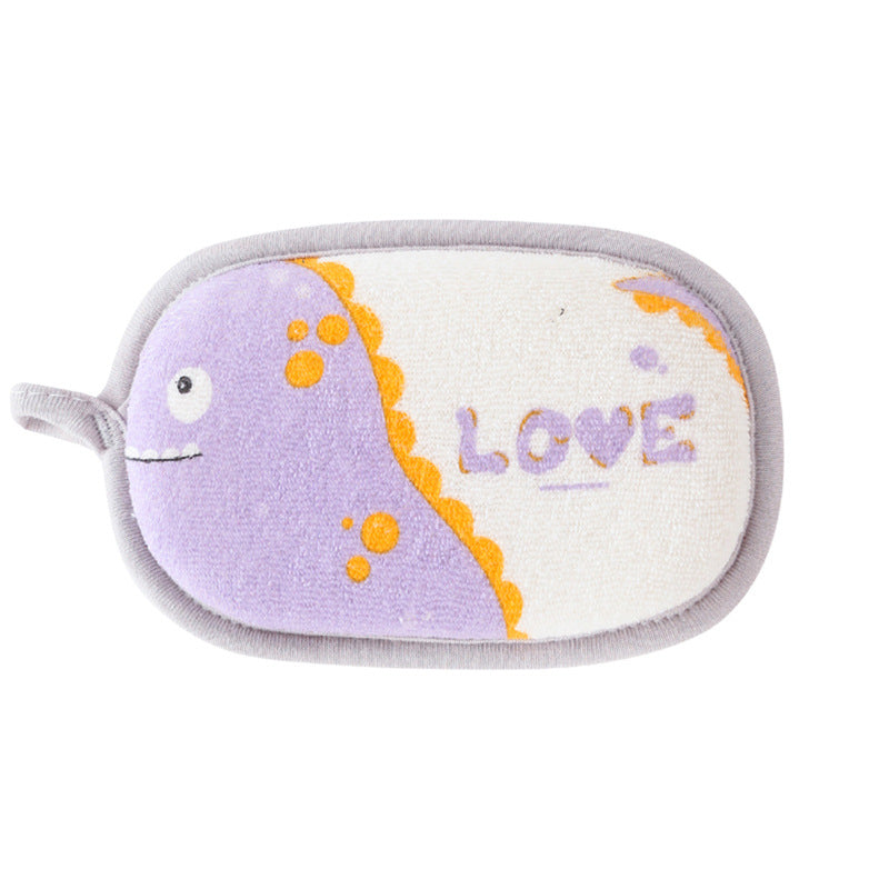 Baby Bath Brushes Sponge for Newborns, Children's Scrubbing Towel, Cartoon Bath Ball, Baby Care Items