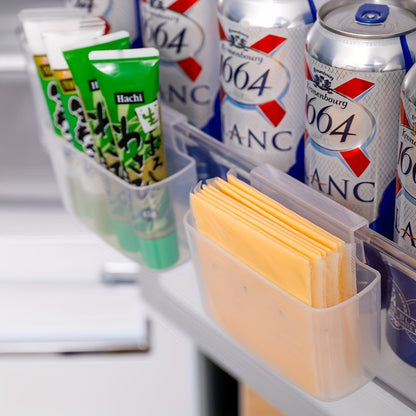 Wall-mounted Refrigerator Side Door Box, Multifunctional Storage Organizer for Small Items, Hanging Box, PP Material
