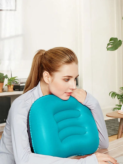 Westtune Portable Inflatable Camping Pillow Ultralight Travel Neck And Lumbar Support 6