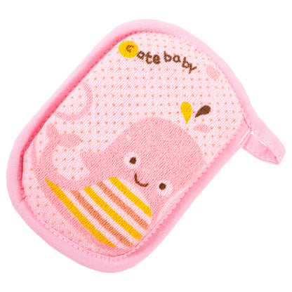 Baby Bath Scrubber Comfortable Sponge Tool For Infant Toddler Bathing Cartoon Baby Bath Accessories 2