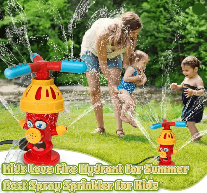 AquaBurst Kids Hydrant Sprinkler Toy 1