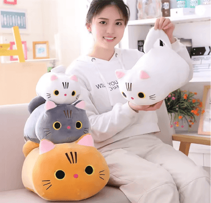 CuddlePaws Soft Cat Plush Pillow 1