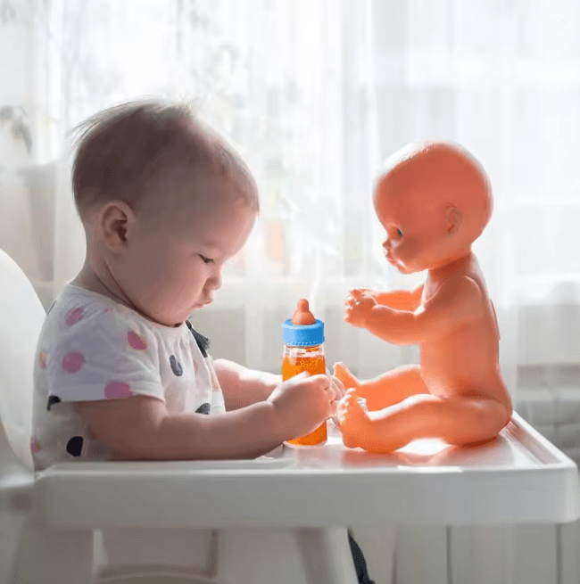 NurturePlay Magic Milk Doll Feeding Set 3