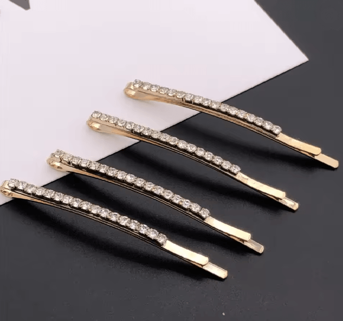 CrystalCross Rhinestone Hair Clip Set 5