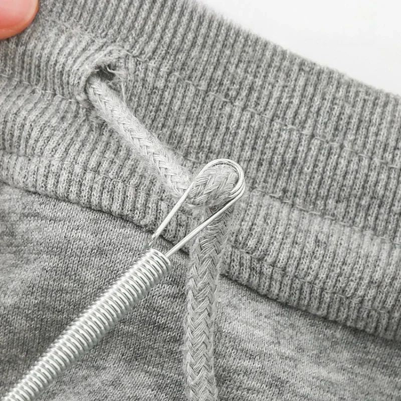 QuickFit Spring Drawstring Threader  Easy Hoodie  Pants String Replacement Tool 3