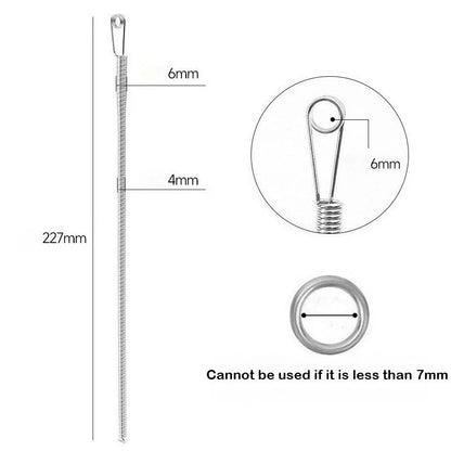 QuickFit Spring Drawstring Threader  Easy Hoodie  Pants String Replacement Tool 1