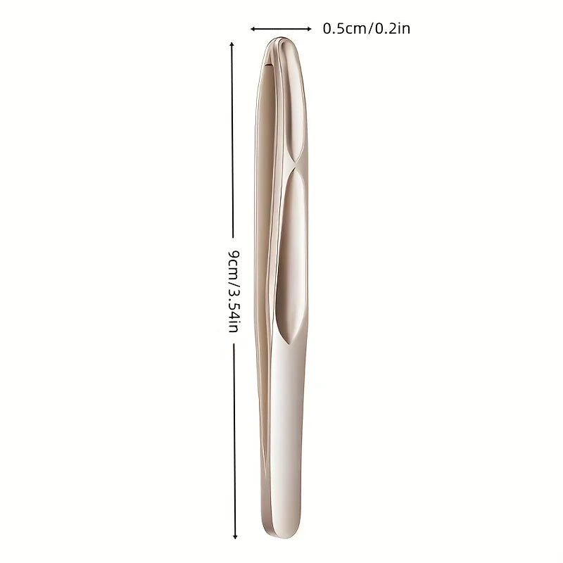HeavyDuty NiLiYa Eyebrow  Facial Hair Tweezers  Sharp Tips Stainless Steel Precision 2