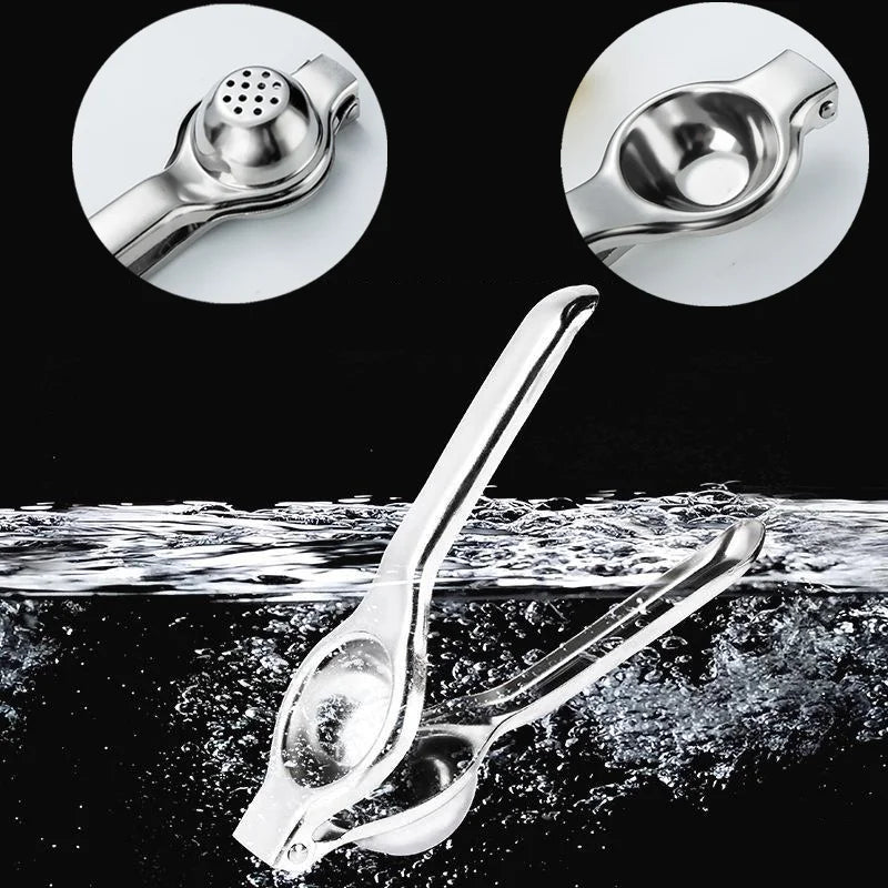 Fruit Pressing Kitchen Accessories Stainless Steel Lemon Squeezer Manual Juicer 2