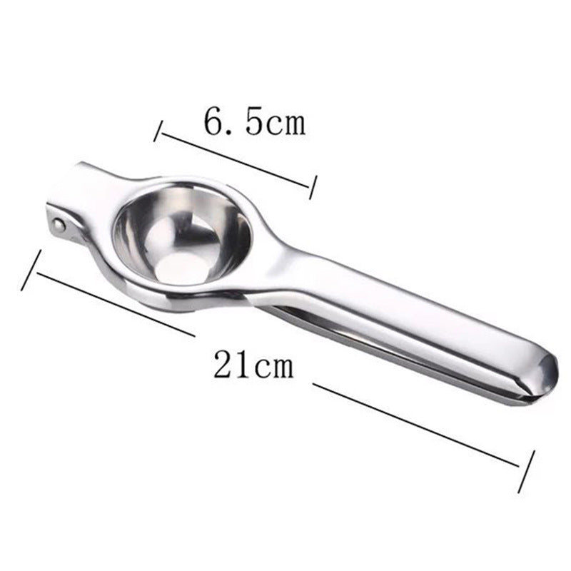 Fruit Pressing Kitchen Accessories Stainless Steel Lemon Squeezer Manual Juicer 4