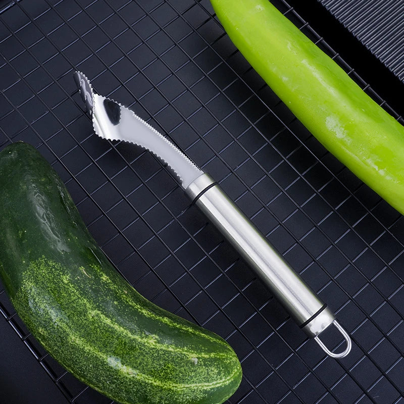 Stainless Steel Corer Green Pepper Seed Remover Chili Corer Bitter Gourd Cutter For Easy Seed Remov 3