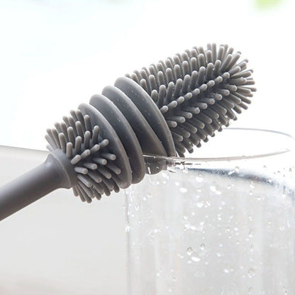 Kitchen Cleaning Tool, Silicone Glass Cleaner, Wineglass Brush