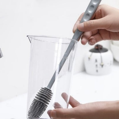Kitchen Cleaning Tool, Silicone Glass Cleaner, Wineglass Brush