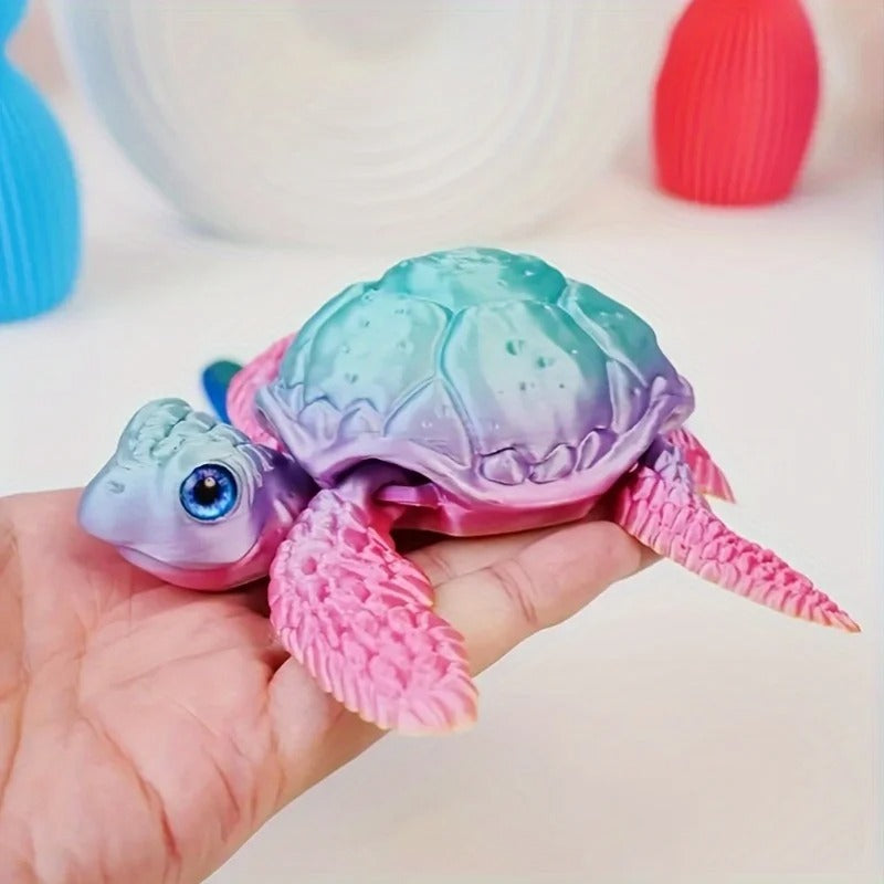 Home Decor Ornament Collection, Printed Turtle, Holiday Decoration for Halloween and Christmas
