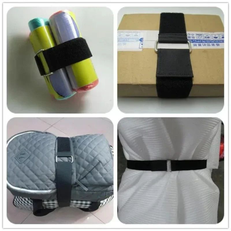 HeavyDuty Nylon Cargo  Luggage Strap  50 Mm Wide Adjustable Velcro Belt For Travel Motorcycle  Outd 5