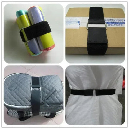 HeavyDuty Nylon Cargo  Luggage Strap  50 Mm Wide Adjustable Velcro Belt For Travel Motorcycle  Outd 5