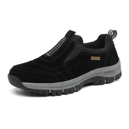 Comfortable Mens NonSlip Casual Sports Shoes WearResistant Hiking Shoes Outdoor Fashion Flat Walkin