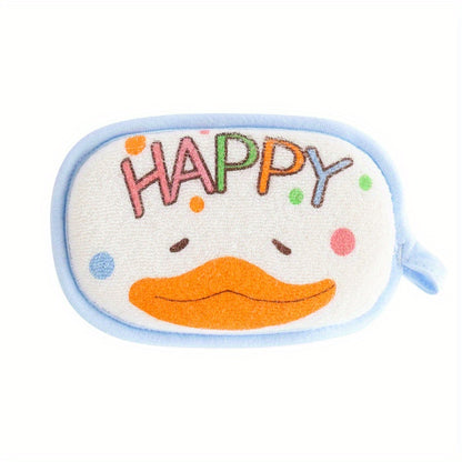 Baby Bath Sponge Children Scrub Bath Towel Cartoon Cleaning Brush For Kids Toddlers Newborns Shower 6