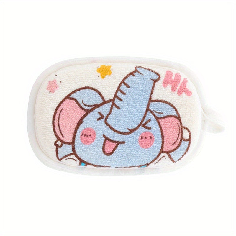 Baby Bath Sponge Children Scrub Bath Towel Cartoon Cleaning Brush For Kids Toddlers Newborns Shower 9