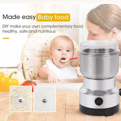 Mini Electric Grinder 300ml Ultrafine Pulverizer For Baby Food Coffee Spices And Grains Household G 1