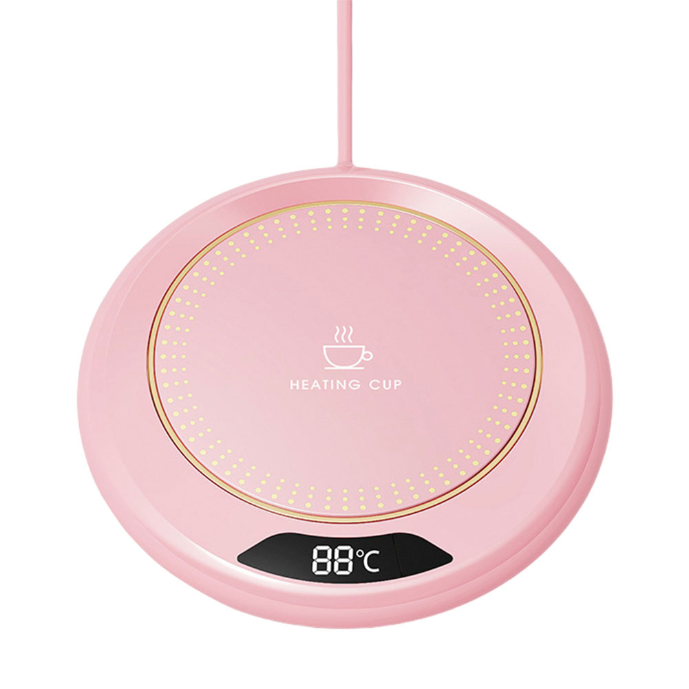 Electric Coffee Warmer Plate, USB Beverage Warmer with 3 Temperature Settings for Tea, Milk, and Coffee