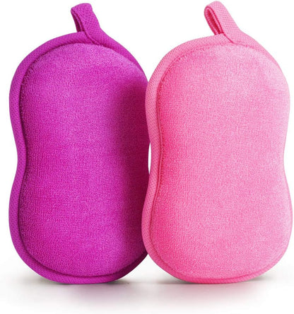 Ultra Soft Baby Bath Sponge Natural Bathing Sponges For Toddlers Infants Kids Bath Time 1