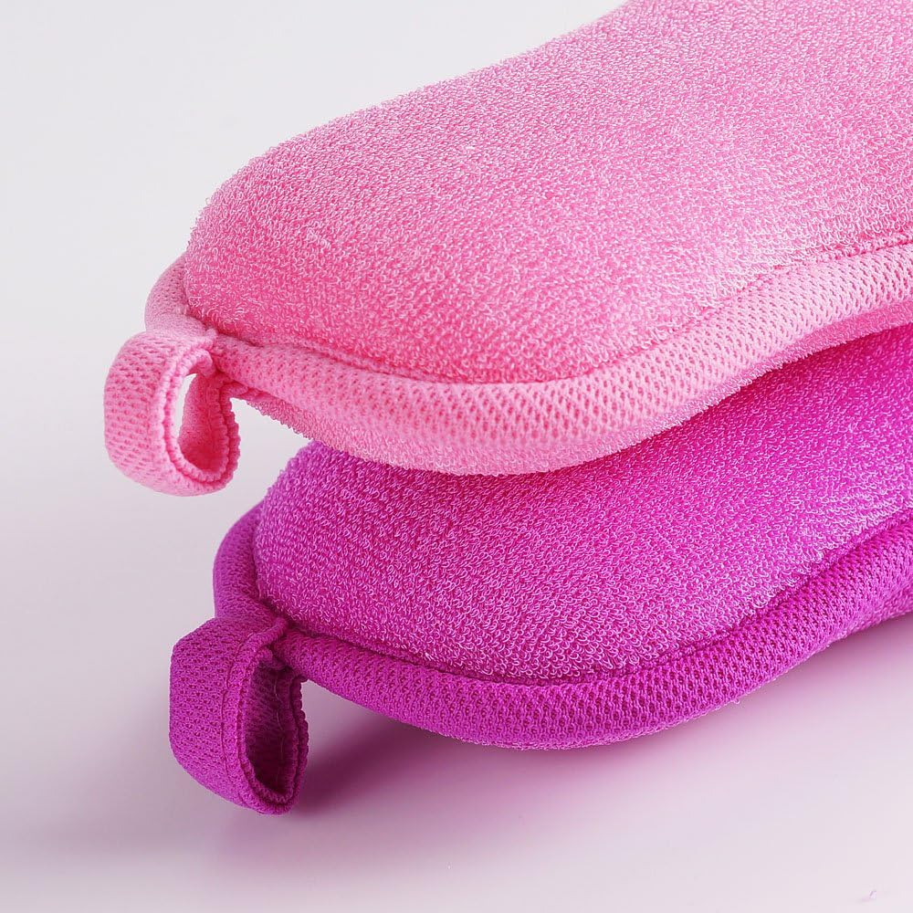 Ultra Soft Baby Bath Sponge Natural Bathing Sponges For Toddlers Infants Kids Bath Time 2