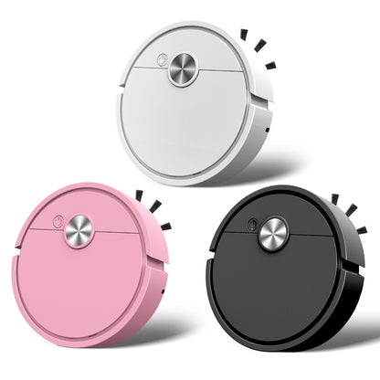 Rechargeable Vacuum Mop Robot, Strong Suction Sweeping Robot for Pet Hair and Dirt