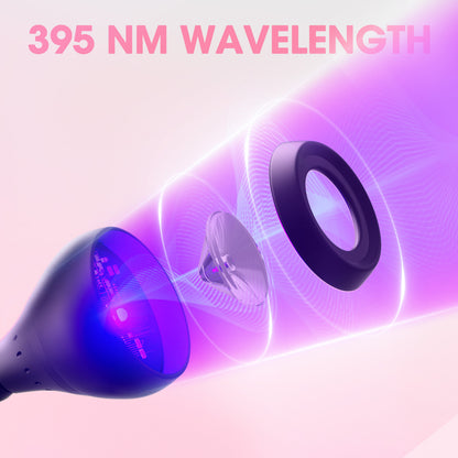 USB Nail Dryer Light, Mini Clip-On UV Lamp for Manicure Gel Nails, Salon Tools