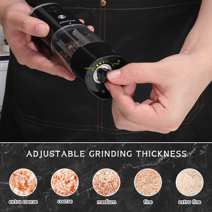 USB Charging Automatic Salt And Pepper Grinder Electric Grinder For Kitchens And Restaurants 3