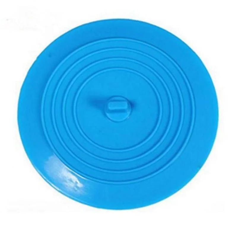 Large Universal Silicone Drain Plug  Hair Stopper  6inch Flat Bathroom  Kitchen Drain Cover 9