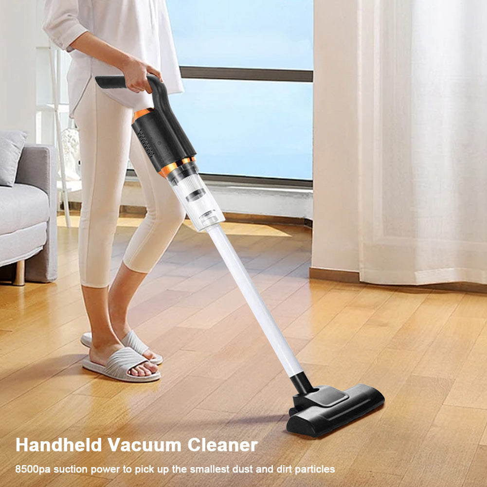 USB Rechargeable Wireless Handheld Vacuum Cleaner, Large Suction Cordless Vacuum for Home, Car, Pet