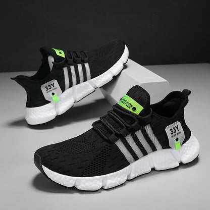 Trendy Breathable Mesh Men Shoes Plus Size Tennis Sneakers For Fitness 7