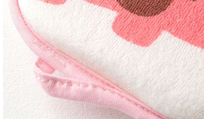 Cute Kids Baby Cotton Shower Bath Sponge Rub Cartoon Elephant Body Wash Towel Soft Sponge For Infan 3