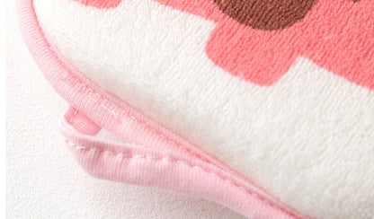 Cute Kids Baby Cotton Shower Bath Sponge Rub Cartoon Elephant Body Wash Towel Soft Sponge For Infan 3