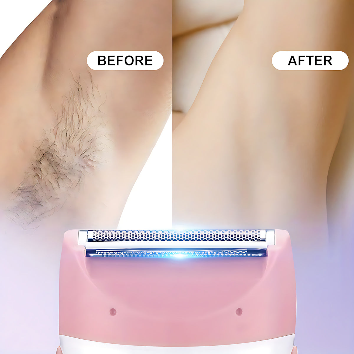 Rechargeable Women Body Trimmer Shaver Electric Razor For Arm Leg Bikini Line  Groin Hair Removal K 2