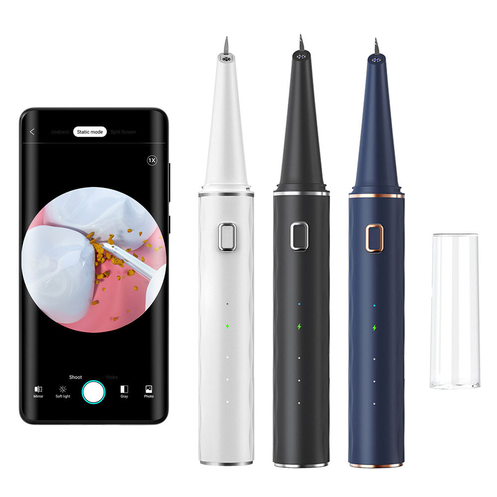 Ultrasonic Electric Dental Scaler, LED Tooth Clean Stone, Tartar Stain Remover for Teeth Health Care