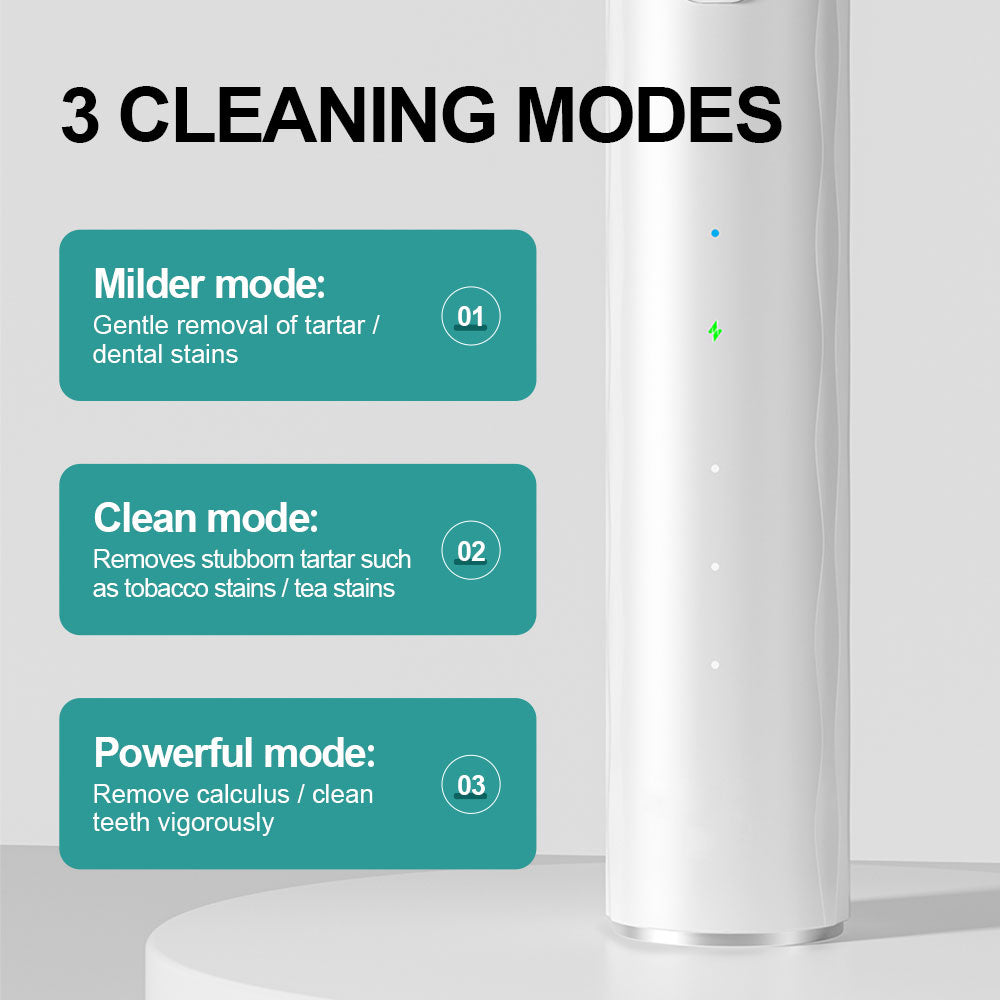Ultrasonic Electric Dental Scaler, LED Tooth Clean Stone, Tartar Stain Remover for Teeth Health Care