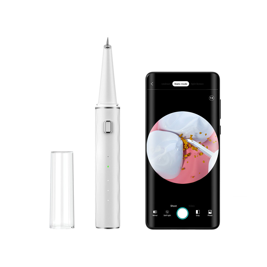 Ultrasonic Electric Dental Scaler, LED Tooth Clean Stone, Tartar Stain Remover for Teeth Health Care