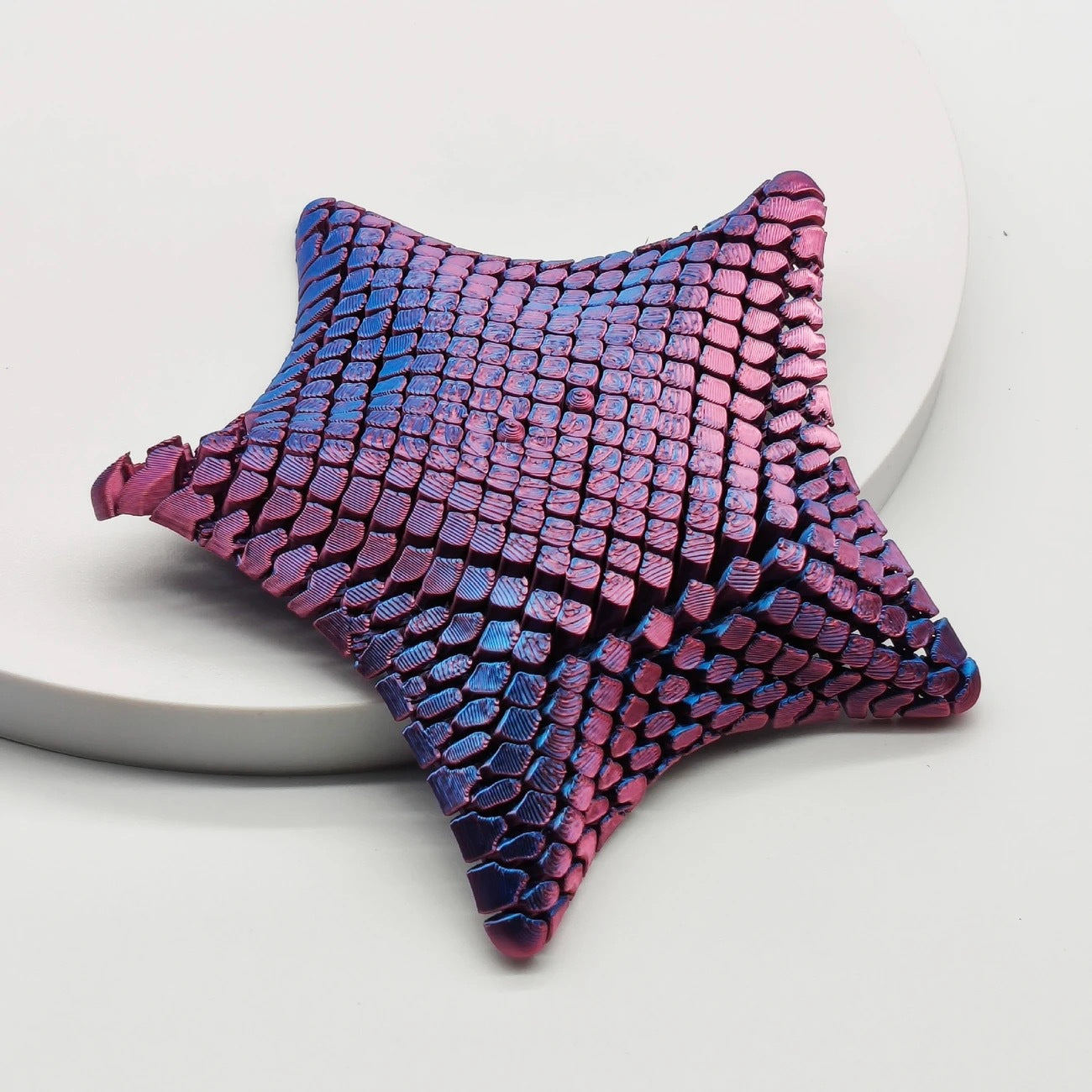 Ocean Themed Printed Starfish Ornament Stress Relief Desk Toy 12cm Marine Animal Decor Gift 3