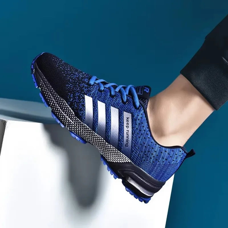 Breathable Men's Walking Shoes with Comfortable Anti Slip Design Eye Catching Street Board Shoes with Unique Color Match
