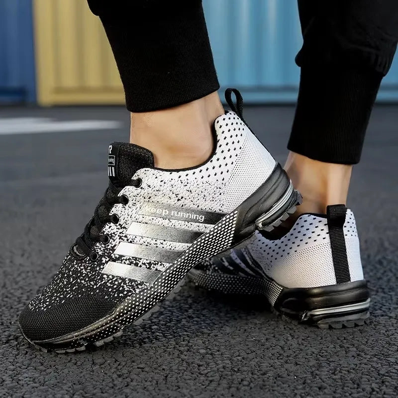 Breathable Mens Walking Shoes With Comfortable Anti Slip Design Eye Catching Street Board Shoes Wit 2