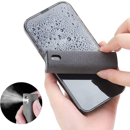 Phone, Laptop, Tablet, TV, Monitor, Car Screen Cleaner Kit, Spray and Wipe Cleaning Tools