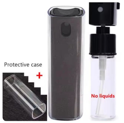Phone, Laptop, Tablet, TV, Monitor, Car Screen Cleaner Kit, Spray and Wipe Cleaning Tools