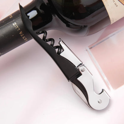 Multi-Functional Bottle Opener, Wine Corkscrew, Premium Stainless Steel Beer Cap Remover