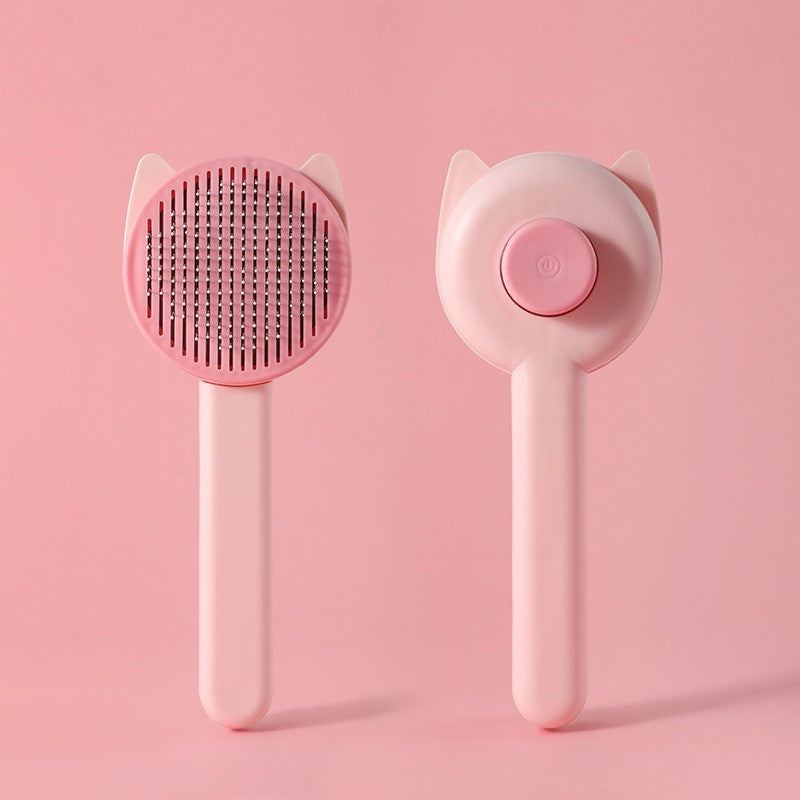 Pet Grooming Brush For Cats Remove Hairs With Cat Hair Remover Comb Puppy And Kitten Grooming Tool  6