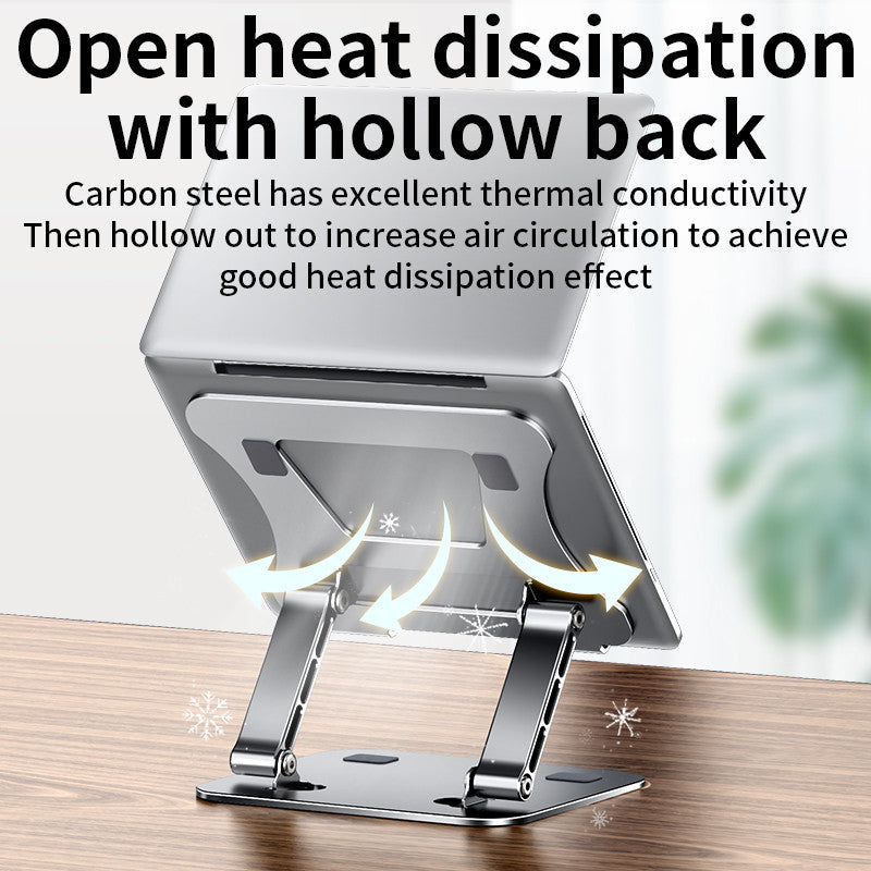 Portable Laptop Stand Adjustable Aluminum Alloy Cooling Bracket Tablet Stand For Laptops 2