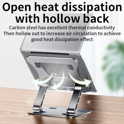 Portable Laptop Stand Adjustable Aluminum Alloy Cooling Bracket Tablet Stand For Laptops 2