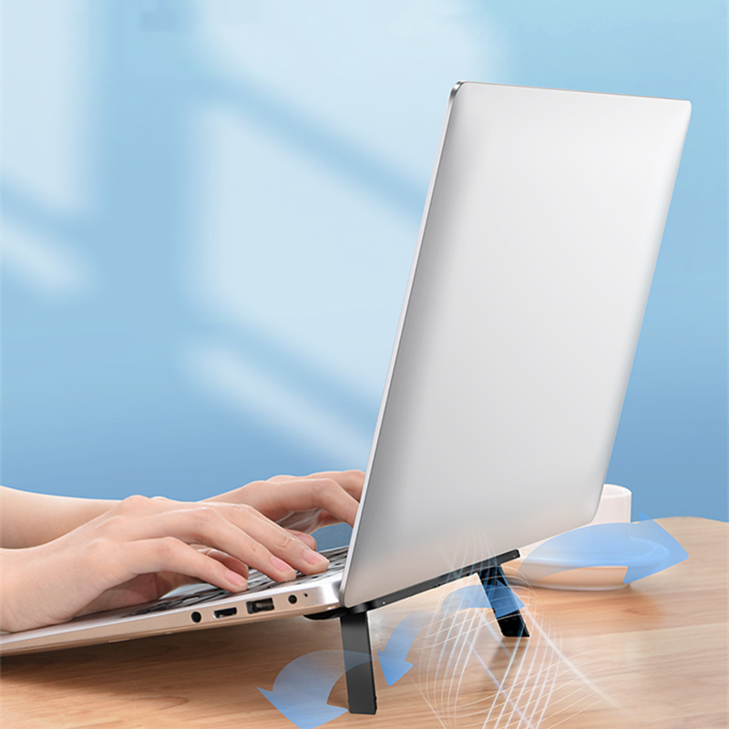 Invisible Laptop Bracket Stand, Universal Riser Stand for Macbook, Lenovo, Samsung Cooling Pad